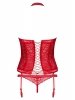Obsessive Gorset Flameria czerwony